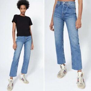 RE/DONE Ultra High Rise 70S Stove Pipe Jeans I Size 29